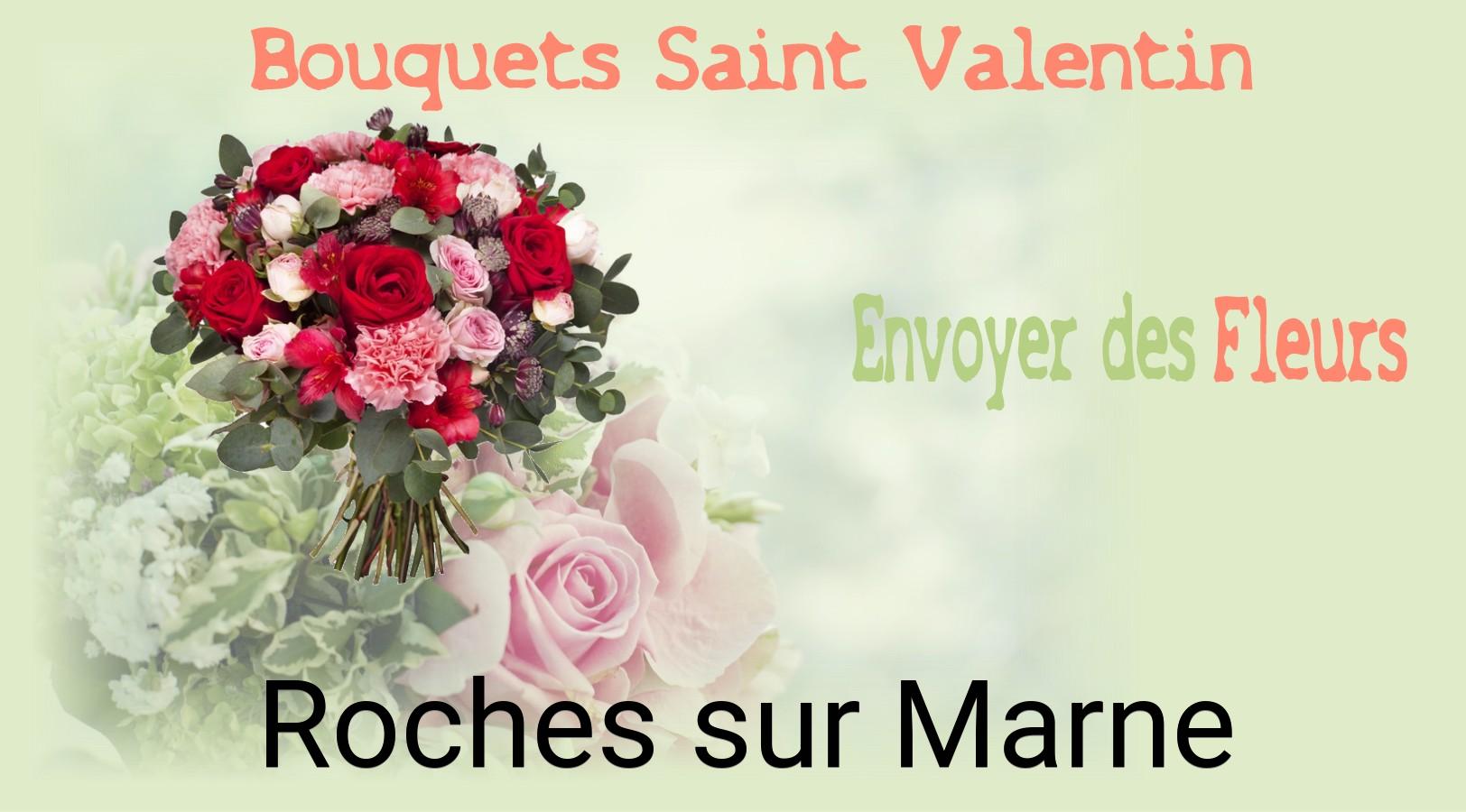 Roses de Saint-Valentin livrées à Roches-sur-Marne